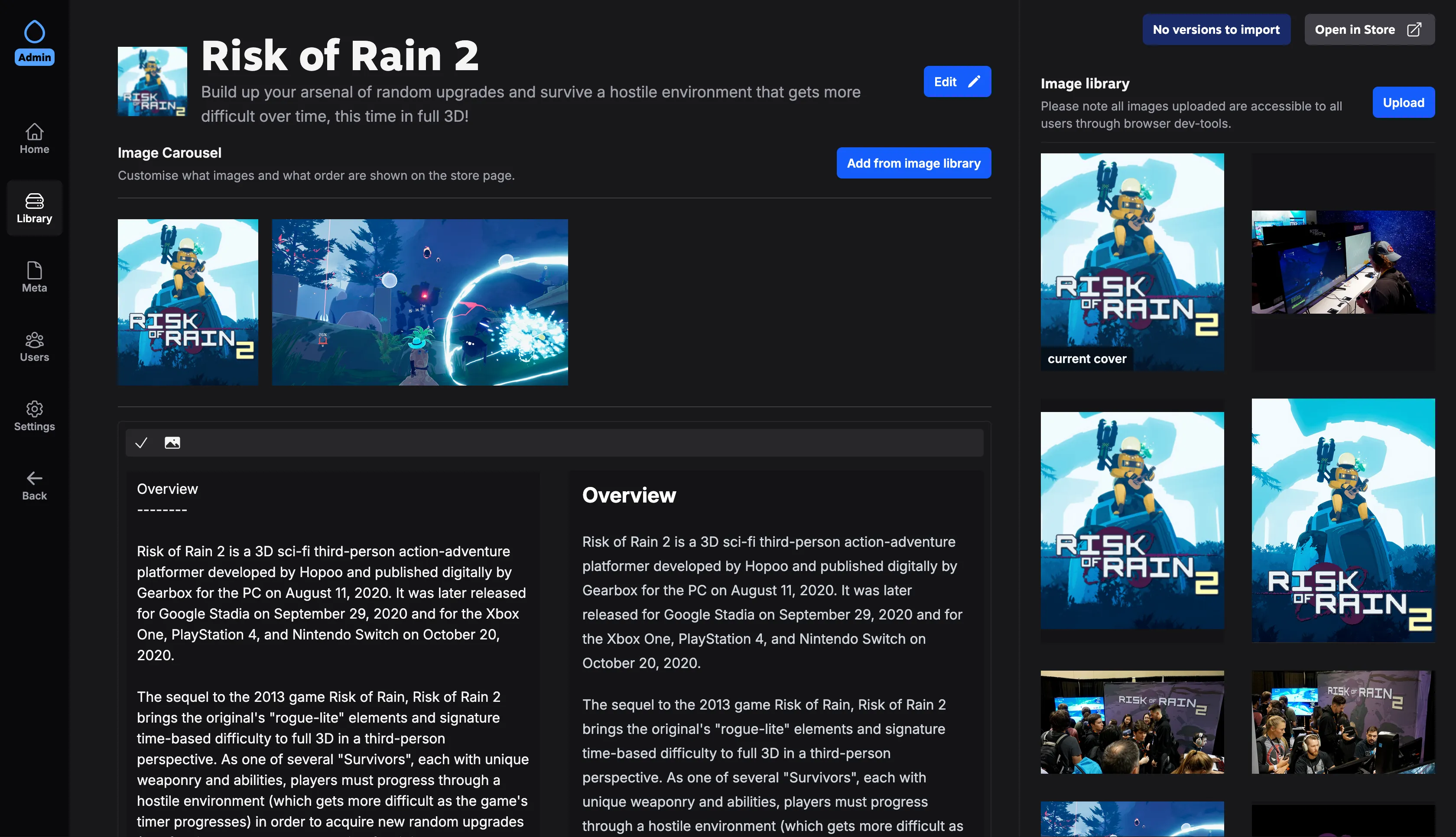App screenshot